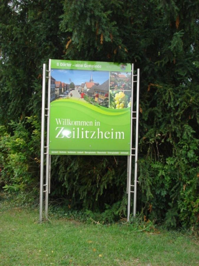 Ferienwohnung Troeppner Kolitzheim Buitenkant foto