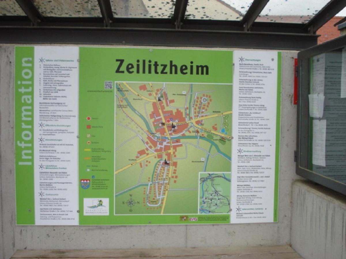 Ferienwohnung Troeppner Kolitzheim Buitenkant foto
